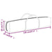 Partytent inklapbaar met zijwanden 3x6 m taupe
