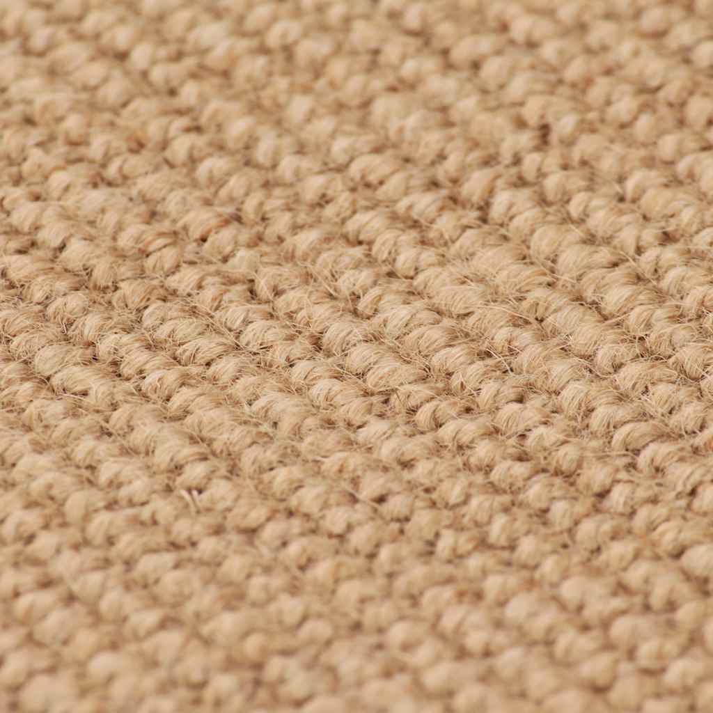 Vloerkleed met latex onderkant 200x300 cm jute