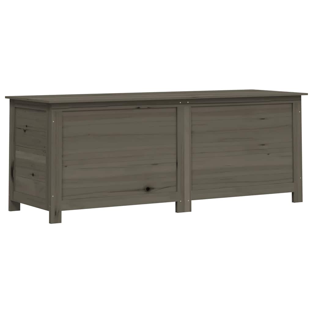 Kussenbox 150x50x56 cm massief vurenhout antracietkleurig