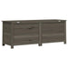 Kussenbox 150x50x56 cm massief vurenhout antracietkleurig