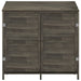 Tuinschuur 102x52x112 cm massief vurenhout antracietkleurig