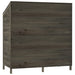 Tuinschuur 102x52x112 cm massief vurenhout antracietkleurig
