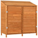 Tuinschuur 102x52x112 cm massief vurenhout bruin