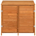 Tuinschuur 102x52x112 cm massief vurenhout bruin
