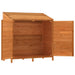 Tuinschuur 102x52x112 cm massief vurenhout bruin