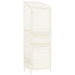 Tuinschuur 55x52x174,5 cm massief vurenhout wit