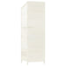 Tuinschuur 55x52x174,5 cm massief vurenhout wit