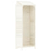 Tuinschuur 55x52x174,5 cm massief vurenhout wit