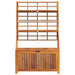 Opbergbox met latwerk 99x50x160 cm massief acaciahout