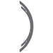 Handdoekenrek met haken 56x16x72 cm aluminium zilverkleurig