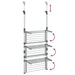 Droogrek 3-laags hangend aluminium