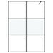 Inloopdouchewand 140x195 cm halfmat ESG-glas zwart