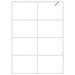 Inloopdouchewand 140x195 cm transparant ESG-glas wit