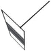 Inloopdouchewand 80x195 cm transparant ESG-glas zwart