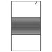 Inloopdouchewand 115x195 cm transparant ESG-glas zwart