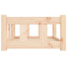 Hondenmand 65,5x50,5x28 cm massief grenenhout