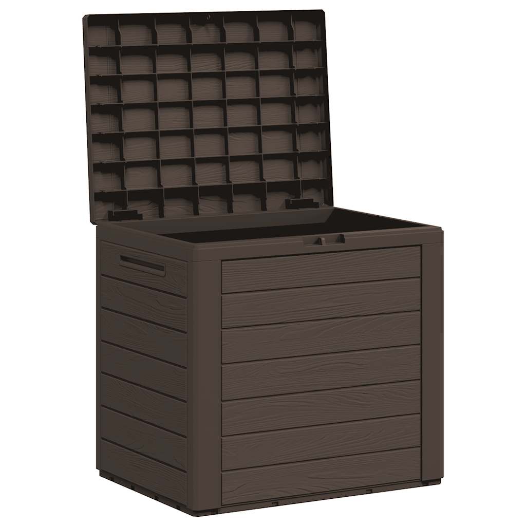 Tuinbox 58,5x46x55 cm polypropeen bruin