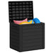 Tuinbox 58,5x46x55 cm polypropeen antracietkleurig