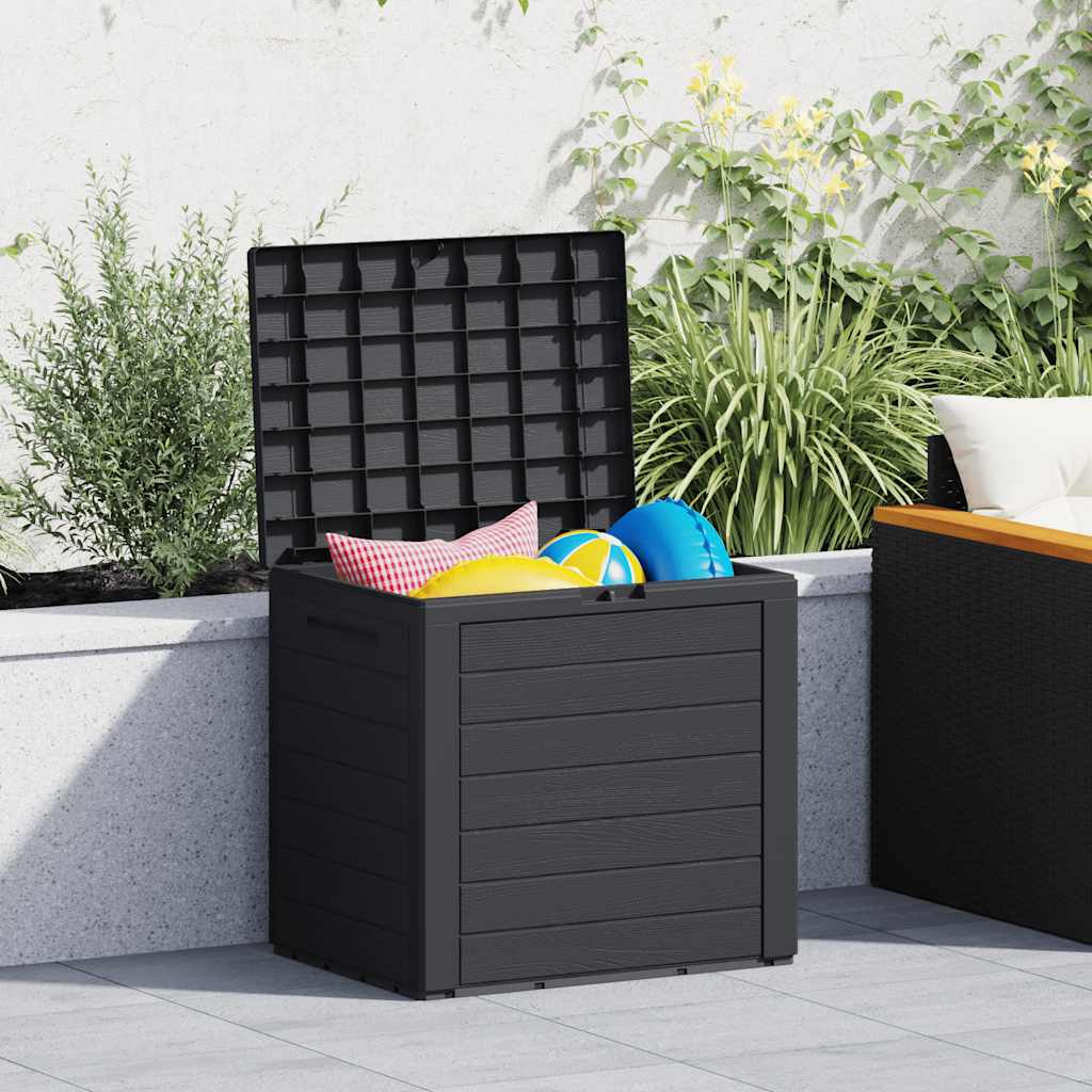 Tuinbox 58,5x46x55 cm polypropeen antracietkleurig