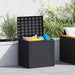 Tuinbox 58,5x46x55 cm polypropeen antracietkleurig