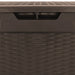 Tuinbox 119x48x60 cm polypropeen bruin