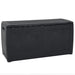 Tuinbox 119x48x60 cm polypropeen antracietkleurig