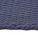 Vloerkleed rechthoekig 180x250 cm katoen marineblauw