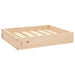 Hondenmand 51,5x44x9 cm massief grenenhout