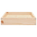Hondenmand 51,5x44x9 cm massief grenenhout