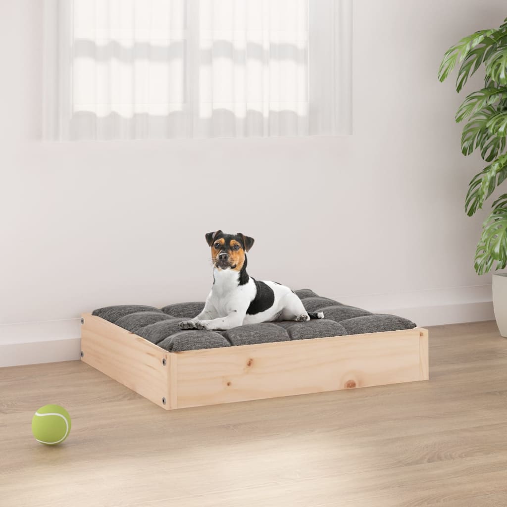 Hondenmand 51,5x44x9 cm massief grenenhout