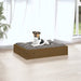 Hondenbed 51.5 x 44 x 9 cm Solid pine wood HoningBruin