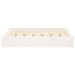 Hondenmand 61,5x49x9 cm massief grenenhout wit