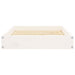 Hondenmand 61,5x49x9 cm massief grenenhout wit