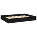 Hondenmand 71,5x54x9 cm massief grenenhout zwart