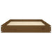 Hondenmand 91,5x64x9 cm massief grenenhout honingbruin