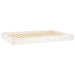 Hondenmand 101,5x74x9 cm massief grenenhout wit