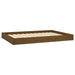 Hondenmand 101,5x74x9 cm massief grenenhout honingbruin