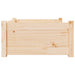 Hondenmand 75,5x55,5x28 cm massief grenenhout