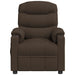 Relaxfauteuil Donkerbruine Stof
