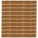 Gazonranden 10 stuks 10x103 cm flexibel cortenstaal