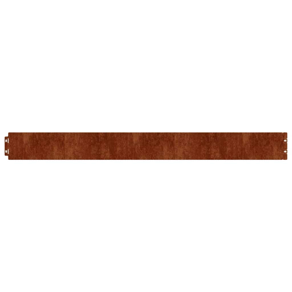 Gazonranden 50 stuks 10x103 cm flexibel cortenstaal