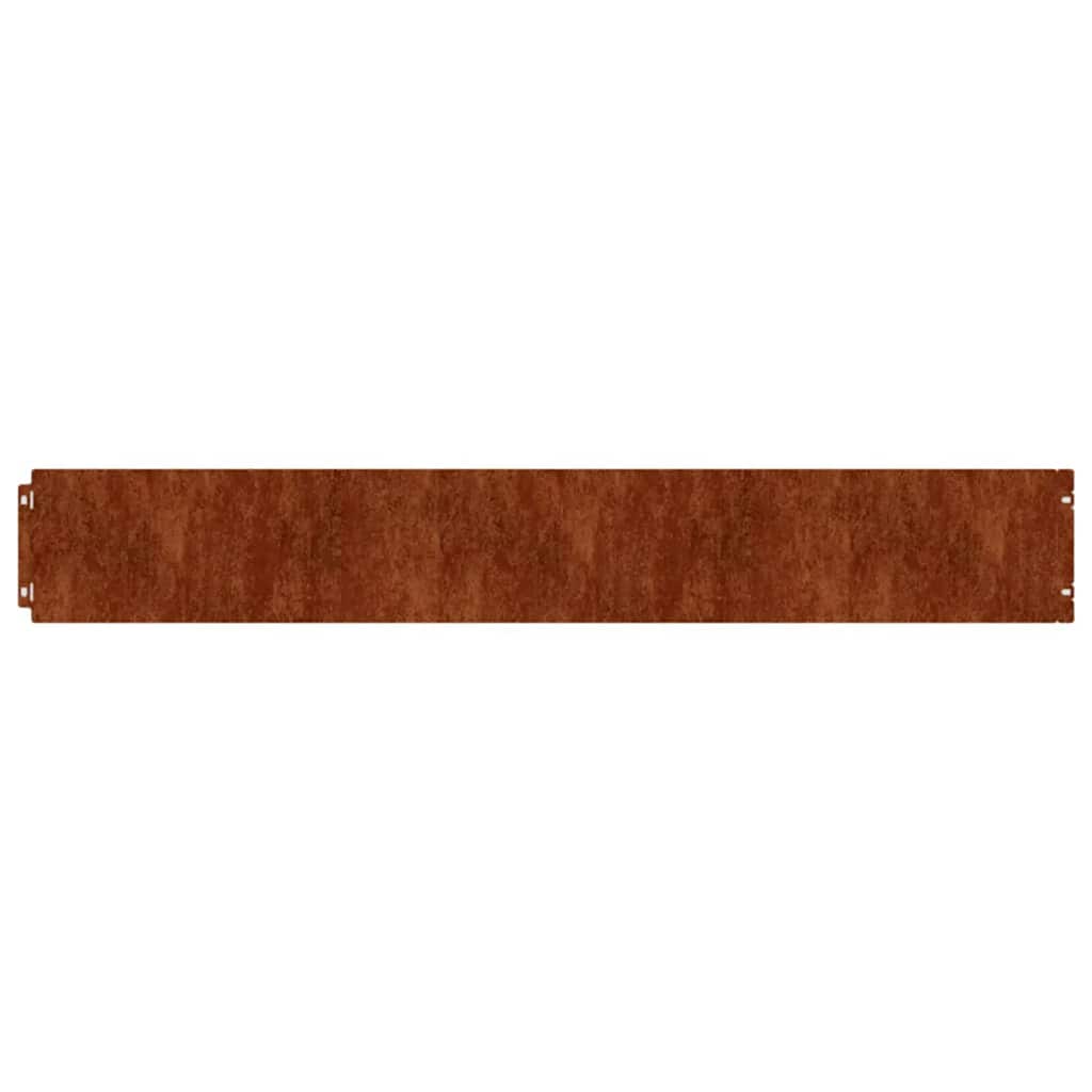 Gazonranden 50 stuks 15x103 cm flexibel cortenstaal