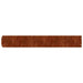 Gazonranden 50 stuks 15x103 cm flexibel cortenstaal