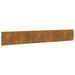 Gazonranden 50 stuks 15x103 cm flexibel cortenstaal