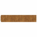 Gazonranden 10 stuks 20x103 cm flexibel cortenstaal