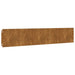 Gazonranden 10 stuks 20x103 cm flexibel cortenstaal