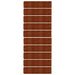 Gazonranden 10 stuks 25x103 cm flexibel cortenstaal
