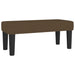 Bankje 70x30x30 cm stof bruin