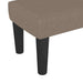 Bankje 70x30x30 cm stof taupe