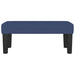 Bankje 70x30x30 cm stof blauw
